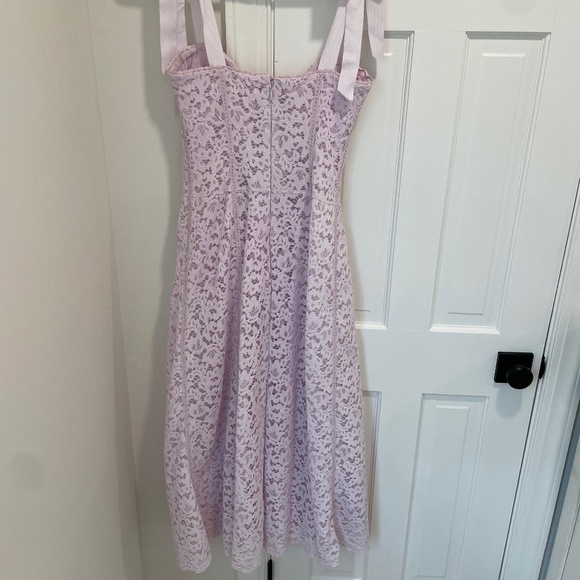 Jonathan Simkhai Tie Shoulder Lace Dress - Picture 5 of 9